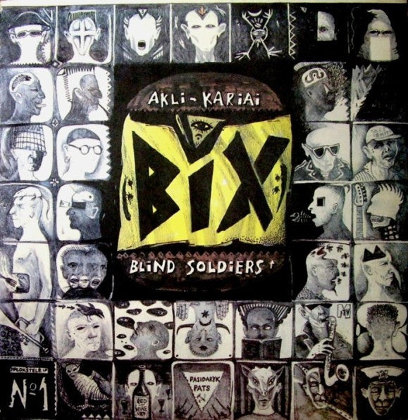 Image of Front Cover of LP - VG+/EX - BIX, Akli Kariai = Blind Soldiers (Lituanus ; 3-011-C-6, Lithuania 1991, Textured Sleeve), ,  - 3926426E