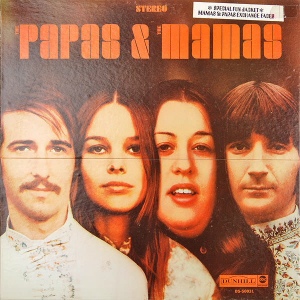 Image of Front Cover of LP - VG/VG - THE MAMAS & THE PAPAS, The Papas & The Mamas (Dunhill Black Labels With Rainbow Box Logo & One Large Pressing Ring; DS-50031, US 1968, Gimmick Gatefold Sleeve), ,  - 4016111C