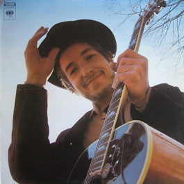 Image of Front Cover of LP - VG/VG+ - BOB DYLAN, Nashville Skyline (CBS Orange/Yellow; S 63601, Netherlands 1970s Reissue, Stereo), Split Spine,  - 3926420E