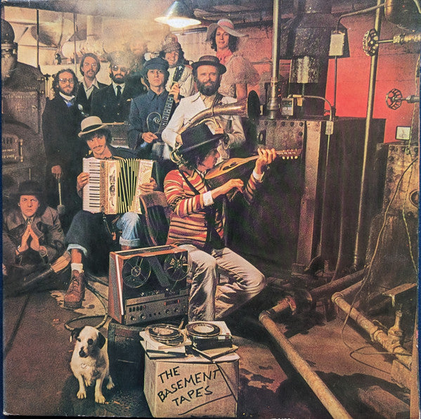 Image of Front Cover of 2xLP - VG+/EX - BOB DYLAN & THE BAND, The Basement Tapes (CBS; CBS 88147, UK 1980s Reissue, Gatefold), ,  - 3926419E