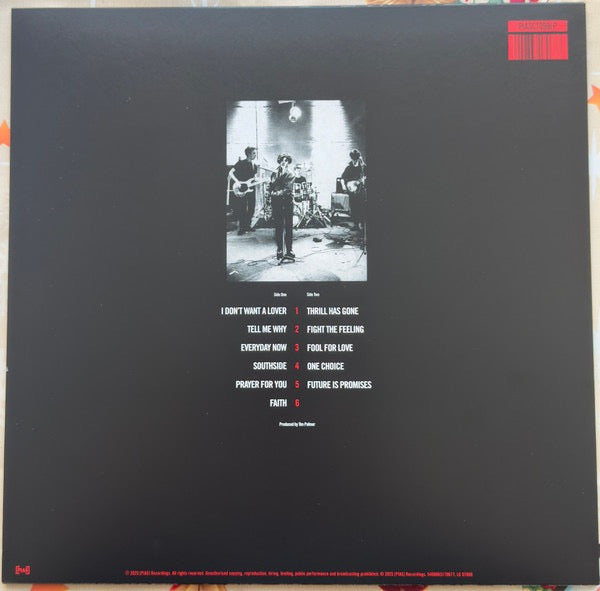 Image of Back Cover of LP - VG+/VG+ - TEXAS, Southside ([PIAS]; 5400863170677, Europe 2025 Reissue, Stickered Plastic Sleeve, Inner, White Vinyl), ,  - 4016168C