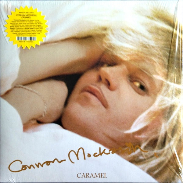 Image of Front Cover of LP - EX/VG+ - CONNAN MOCKASIN, Caramel (Mexican Summer; MEX179, Europe 2025 Reissue, Insert, Metallic Gold Vinyl), Still In Opened Shrinkwrap With Hype Sticker,  - 4016169C