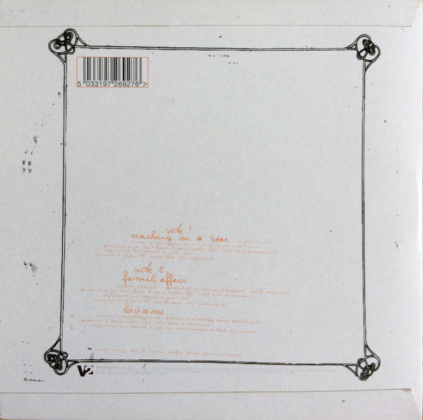 Image of Back Cover of 7" - VG/VG+ - PAUL WELLER, Wishing On A Star (V2; VVR5026927, UK 2004, Picture Sleeve, Two Track Version. Numbered, Limited Edition), No. 2598. Bottom left corner crease.,  - 4016133C