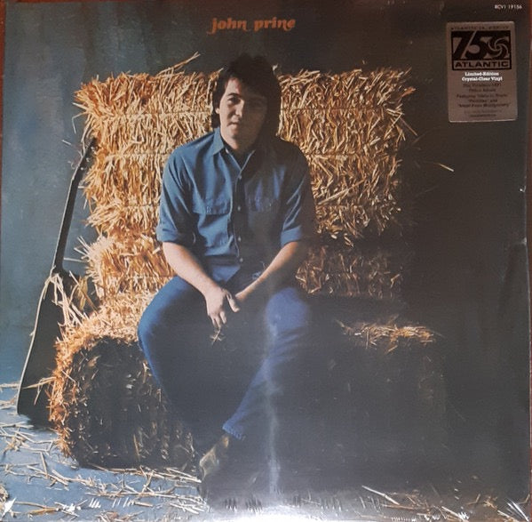 Image of Front Cover of LP - EX/EX - JOHN PRINE, John Prine (Atlantic; RCV1 19156, Europe 2023 Reissue, Insert, Clear Vinyl), Still In Opened Shrinkwrap With Hype Sticker,  - 4016179C