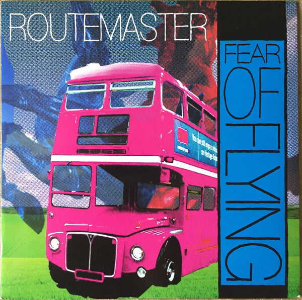 Image of Front Cover of 7" - VG+/VG+ - FEAR OF FLYING, Routemaster (Young And Lost Club; YALC000817, UK 2006, Picture Sleeve, Insert, Red Vinyl. Pre-White Lies), ,  - 4016135C