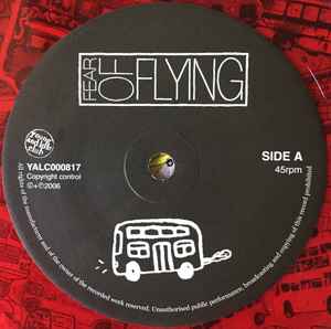 Image of Label Cover of 7" - VG+/VG+ - FEAR OF FLYING, Routemaster (Young And Lost Club; YALC000817, UK 2006, Picture Sleeve, Insert, Red Vinyl. Pre-White Lies), ,  - 4016135C