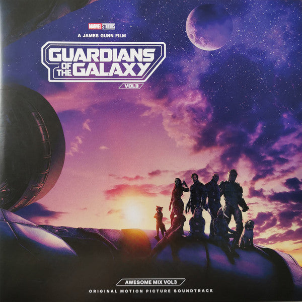 Image of Front Cover of 2xLP - EX/EX - VARIOUS, Guardians Of The Galaxy Vol3 (Awesome Mix Vol3) (Hollywood Records; 00050087520748, Europe 2023, Gatefold, 2 Inners, Limited Purple, Blue Vinyl), ,  - 4046100S