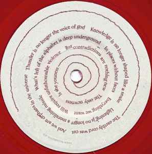 Image of Label Cover of 7" - VG+/VG+ - CAROLINE POLACHEK, Billions (Perpetual Novice ; none, UK 2022, Picture sleeve, Inner, Red Vinyl, Autographed by Artist), Strong VG+ all around.,  - 4056088S