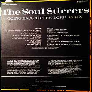 Image of Back Cover of LP - VG+/EX - THE SOUL STIRRERS, Going Back To The Lord Again (Specialty; SPS 2150, US 1972, Flipback sleeve.), ,  - 4046110S