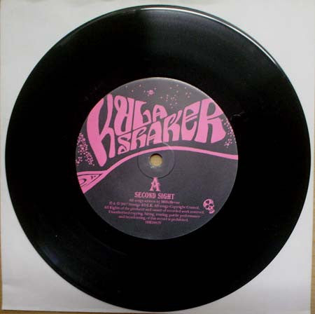 Image of Label Cover of 7" - VG/VG+ - KULA SHAKER, Second Sight (Strange F.O.L.K. Records; SFKS002V, UK 2007, Picture Sleeve, Not Signed), No Made In England sticker.,  - 4016138C