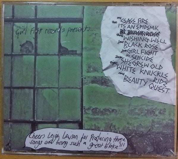 Image of Back Cover of CD - VG+/VG - SLAVES, Sugar Coated Bitter Truth (Girl Fight Records; none, UK & Europe 2013 Reissue, Jewel Case, CDR), ,  - 4036037E