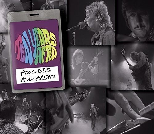 Image of Front Cover of 2xCD - VG+/VG+ - TEN YEARS AFTER, Access All Areas (Demon Music Group Ltd.; AAACDVD028, UK & Europe 2015 Reissue, Card Slipcase with Jewel Case inside, DVD), ,  - 4036038E