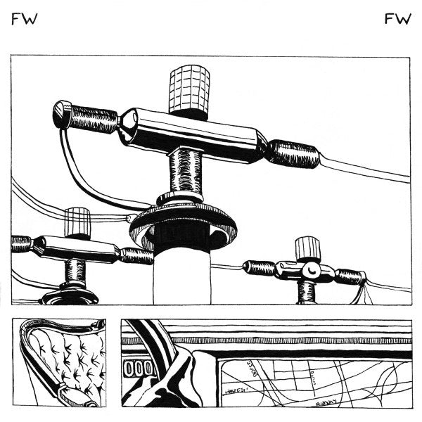 Image of Front Cover of LP - EX/VG+ - FORTH WANDERERS, Forth Wanderers (Sub Pop; SP1222, Europe 2018, Inner), Still In Opened Shrinkwrap With Hype Sticker,  - 4016192C