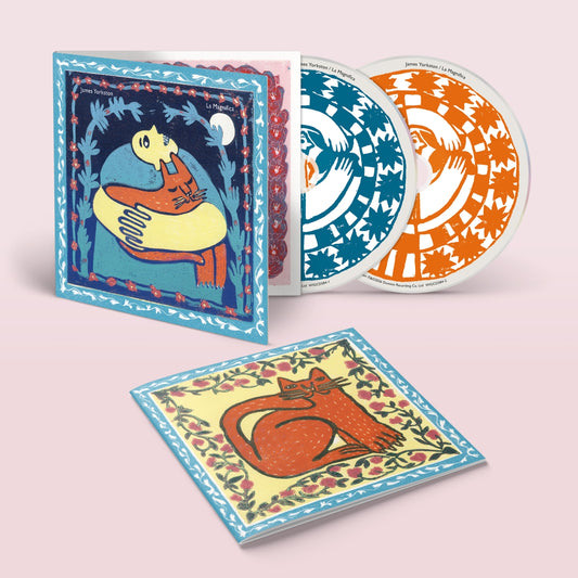Image of Front Cover of 2xCD - NEW/NEW - JAMES YORKSTON, La Magnifica (Domino; WIGCD584, UK 2026), , In celebration of James Yorkston's 25 years on Domino, La Magnifica is a career-spanning collection drawing from his 15 albums on the label and including two new tracks, ‘Hard Times of Old Edinburgh’ and ‘The Time Was Short, But I Was Happy’. - 9417051C