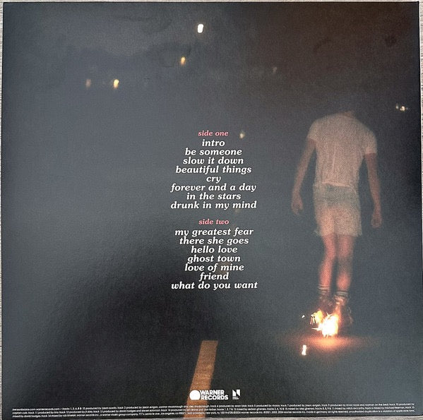 Image of Back Cover of LP - VG/VG+ - BENSON BOONE, Fireworks & Rollerblades (Night Street Records; 093624842866, Worldwide 2024, Gatefold, Inner, Clear Vinyl), ,  - 4016199C