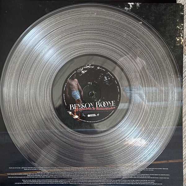 Image of Label Cover of LP - VG/VG+ - BENSON BOONE, Fireworks & Rollerblades (Night Street Records; 093624842866, Worldwide 2024, Gatefold, Inner, Clear Vinyl), ,  - 4016199C