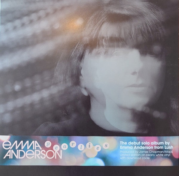 Image of Front Cover of LP - EX/VG+ - EMMA ANDERSON, Pearlies (Sonic Cathedral; SCR250LP, UK 2023, Inner, With OBI. Pearl White Vinyl. Lush), Still In Opened Shrinkwrap,  - 4016245C