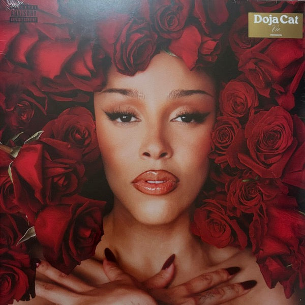 Image of Front Cover of 2xLP - EX/VG - DOJA CAT, Vie (Kemosabe Records; 19802-96781-1, Europe 2025, Gatefold, 2 Inners & Insert, Opaque Magenta Vinyl), Still In Opened Shrinkwrap With Hype Sticker,  - 4016249C