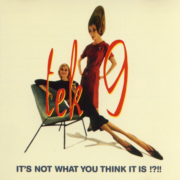 Image of Front Cover of 2xLP - VG/VG - TEK 9, It's Not What You Think It Is !?!! (SSR; SSR 161 LP, Belgium 1996), Strong VG, close to VG+. Only couple hariline marks on vinyl, plays great with subtle noise during intro.,  - 4046145S