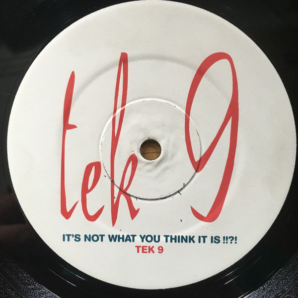 Image of Label Cover of 2xLP - VG/VG - TEK 9, It's Not What You Think It Is !?!! (SSR; SSR 161 LP, Belgium 1996), Strong VG, close to VG+. Only couple hariline marks on vinyl, plays great with subtle noise during intro.,  - 4046145S