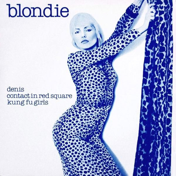 Image of Front Cover of 12" - VG/G+ - BLONDIE, Denis (Chrysalis; CHS 12 2204, UK 1970s Reissue, Blue Print Picture Sleeve), Fine, wispy hairline marks, Sleeve intact but has ,  - 4016262C