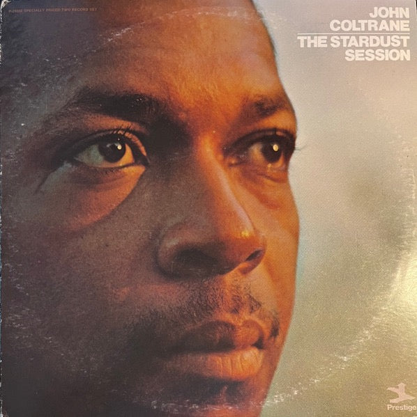 Image of Front Cover of 2xLP - VG/VG - JOHN COLTRANE, The Stardust Session (Prestige; P-24056, US 1975, Gatefold, Misprint), Solid VG across the board., Side A label is misprinted as Miles Davis - Dig (Prestige, P-24054). - 4016338C