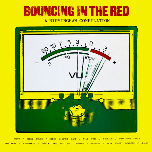 Image of Front Cover of LP - EX/EX - VARIOUS ARTISTS, Bouncing In The Red - A Birmingham Compilation (Odeon; EMC 3343, UK 1980), ,  - 4026158E