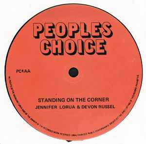 Image of Front Cover of 12" - /VG - JENNIFER LORUA & DEVON RUSSEL / DON EVANS, Standing On The Corner / Got To Have Your Love (Peoples Choice; PC1, UK ), WOL. light marks on either side, but plays really well.,  - 4046136S