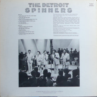 Image of Back Cover of LP - VG/G+ - THE DETROIT SPINNERS, The Detroit Spinners (Atlantic ; K 40477, UK 1973), Light marks only, plays VG,  - 4046152S