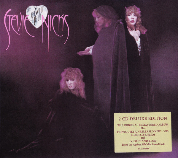 Image of Front Cover of 2xCD - EX/EX - STEVIE NICKS, The Wild Heart (Rhino Records; 081227943615, UK & Europe 2016 Reissue, Fleetwood Mac), ,  - 4056187S
