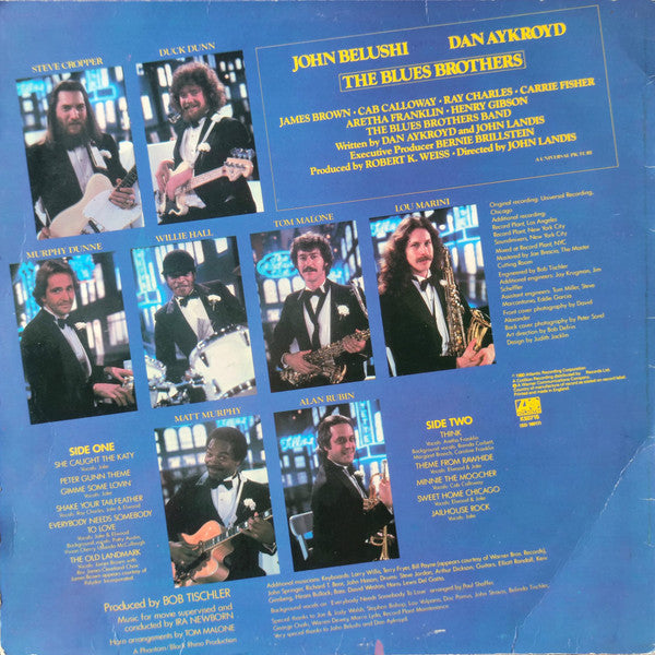 Image of Back Cover of LP - VG/VG - THE BLUES BROTHERS, The Blues Brothers (Original Soundtrack Recording) (Atlantic; K 50715, UK 1980), ,  - 4026175E