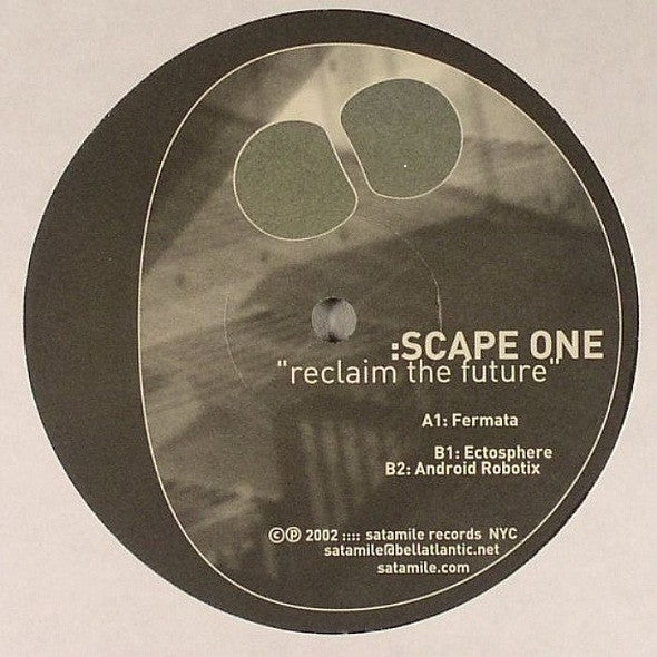 Image of Front Cover of 12" - /VG - SCAPE ONE, Reclaim The Future (Satamile Records NYC ; SATAM009, US 2002), Hairline marks only, plays VG+,  - 4046156S