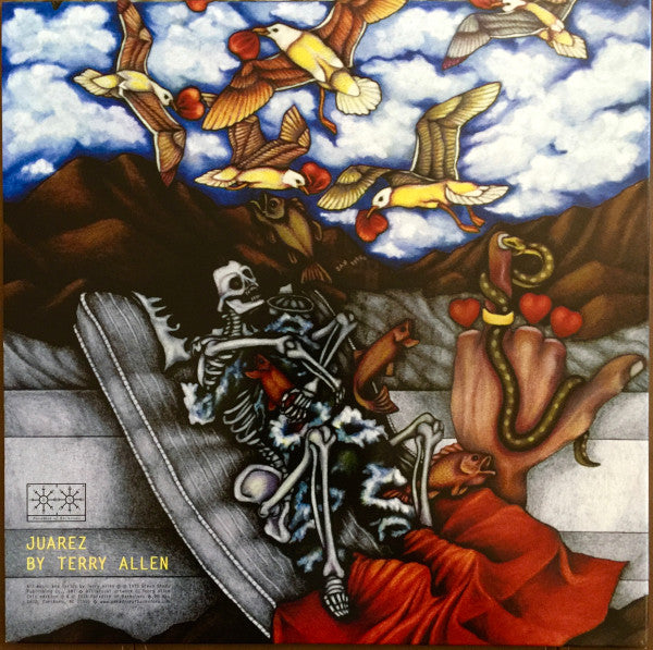 Image of Back Cover of CD - EX/EX - TERRY ALLEN, Juarez (Paradise Of Bachelors; PoB-26, US 2016 Reissue), ,  - 4056196S