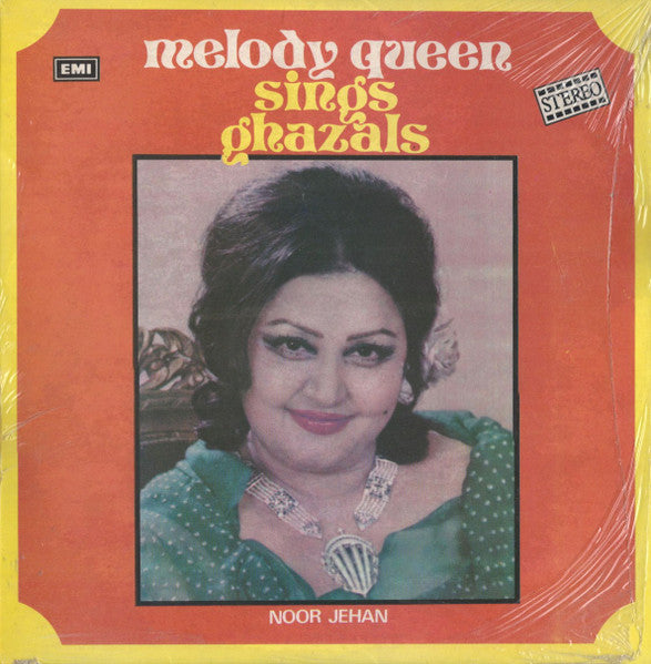 Image of Front Cover of LP - VG+/VG - NOOR JEHAN, Melody Queen Sings Ghazals (EMI; EMCP 5100, Pakistan , Laminated Sleeve), ,  - 4026203E