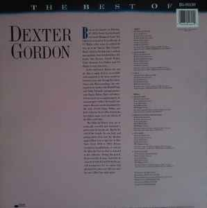 Image of Back Cover of LP - EX/EX - DEXTER GORDON, The Best Of Dexter Gordon (Blue Note; B1-91139, US 1988), ,  - 4026119E