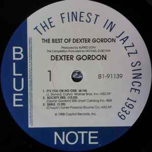 Image of Label Cover of LP - EX/EX - DEXTER GORDON, The Best Of Dexter Gordon (Blue Note; B1-91139, US 1988), ,  - 4026119E