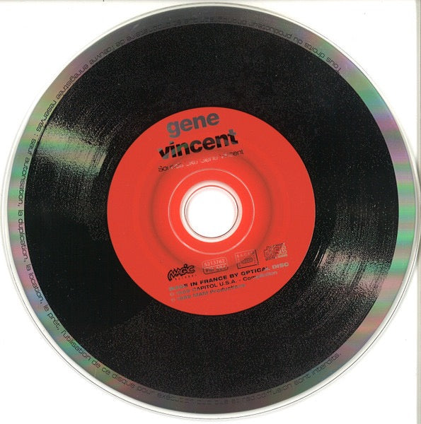 Image of Label Cover of CD - VG+/VG+ - GENE VINCENT, Sounds Like Gene Vincent (Magic Records; 5213762, France 1999 Reissue, Digipak), ,  - 4016269C