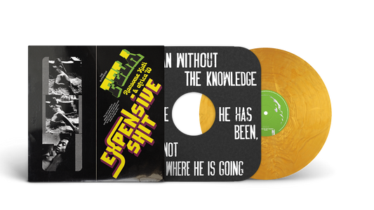 Image of Front Cover of LP - NEW/NEW - FELA KUTI, Expensive Shit (50th Anniversary Edition) (Knitting Factory Records; KFR2015-8, UK 2026, Triple Gatefold, Poster, Print and Newspaper Clipping, 50th Anniversary Edition Gold Nugget Colour Vinyl), , Fela Kuti's Expensive Shit receives a 50th anniversary edition, revisiting the landmark Afrobeat record inspired by his clashes with Nigeria's military government. The edition is pressed on gold nugget vinyl and comes in an expanded package with archival imagery a