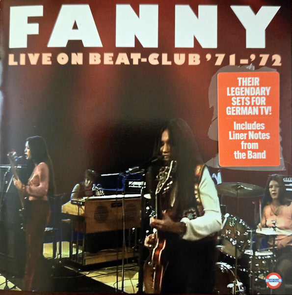 Image of Front Cover of CD - VG/EX - FANNY, Live On Beat-Club '71-'72 (Real Gone Music; RGM-1705, US 2024), ,  - 4056238S