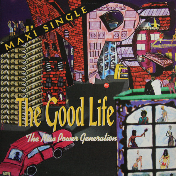 Image of Front Cover of 12" - VG/VG+ - THE NEW POWER GENERATION, The Good Life (NPG Records; 0061510 NPG, Europe 1995, Picture Sleeve), Sleeve corner creased,  - 4016414C
