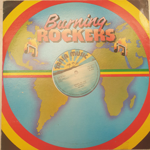 Image of Front Cover of 12" - /VG - BO KOOL / FUNK MASTERS, (Money) No Love / Love Money (Tania Music; TAN 001, UK 1980, Plain Sleeve, Purple Translucent Wax), ,  - 4046171S