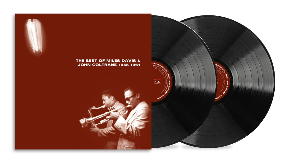 Image of Front Cover of 2xLP - NEW/NEW - MILES DAVIS, The Best Of Miles Davis & John Coltrane (1955–1961) (Masterworks; 19958456361, UK 2026, Limited One-Off Pressing), , "Sony Masterworks is thrilled to announce three essential Miles Davis & John Coltrane releases arriving on 6th November 2026, celebrating the extraordinary partnership between two of jazz’s most influential artists. - 9417311C