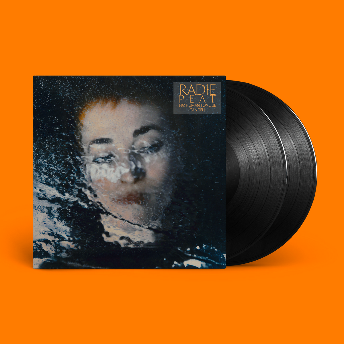 Image of Front Cover of 2xLP - NEW/NEW - RADIE PEAT, No Human Tongue Can Tell (Rough Trade Records; RT0629LP, UK 2026, Black Vinyl), , Debut solo album from Lankum and ØXN vocalist Radie Peat, presenting a collection of traditional folk songs centred on love, autonomy and women's experiences across generations. Peat reworks the material with her distinctive contralto voice, connecting centuries-old songs with a contemporary perspective. - 9417316C