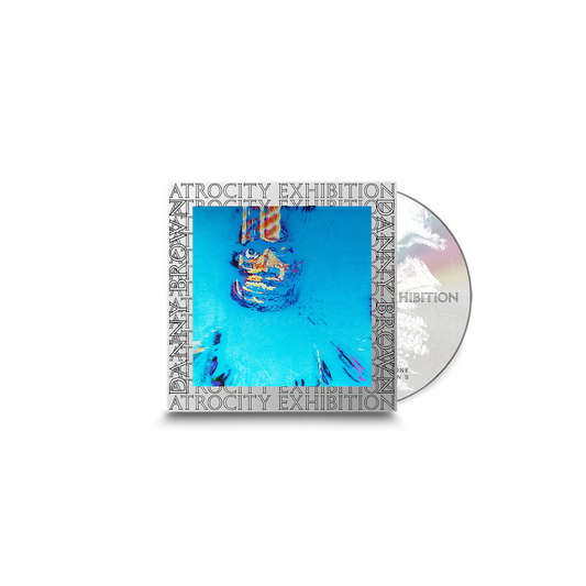 Image of Front Cover of CD - NEW/NEW - DANNY BROWN, Atrocity Exhibition (10 Year Anniversary Edition) (Warp Records; WARPCD276R, UK 2026 Reissue, 8 Panel Mirriboard Digisleeve, Bonus Disc of Previously Unreleased Instrumentals), , 10th anniversary edition of Danny Brown's 2016 album Atrocity Exhibition. The album features Kendrick Lamar, Earl Sweatshirt, Ab-Soul, Kelela and B-Real, with production from Paul White, Alchemist, Black Milk, Playa Haze, Evian Christ and Petite Noir. One-time anniversary pressing