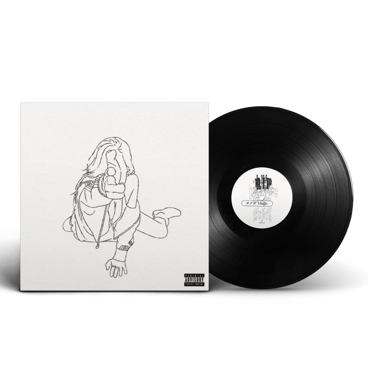 Image of Back Cover of LP - NEW/NEW - RIP MAGIC, 1,2,3 (Section 1; S011-1, UK 2026, Black Vinyl), , Debut album from London four-piece RIP Magic. A guitar-free rock record built around live drums, bass, synths, vocals and samples, drawing on hip-hop, dub and club music. Includes ‘Stadium Drive’. - 9417346C