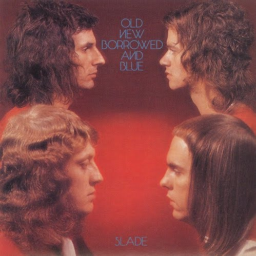 Image of Front Cover of LP - VG/VG+ - SLADE, Old New Borrowed And Blue (Polydor Red Labels; 2383 261, UK 1974, MacNeil Press Unipak Gatefold Sleeve), Light ring wear,  - 4016400C