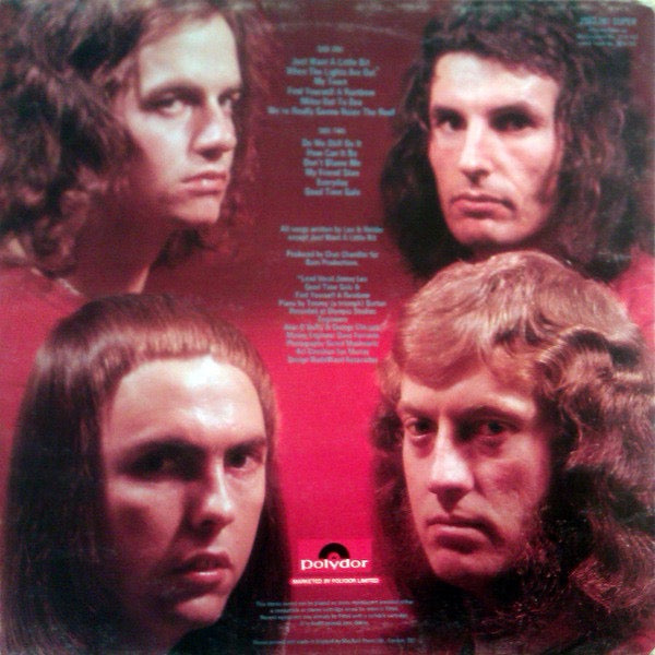 Image of Back Cover of LP - VG/VG+ - SLADE, Old New Borrowed And Blue (Polydor Red Labels; 2383 261, UK 1974, MacNeil Press Unipak Gatefold Sleeve), Light ring wear,  - 4016400C