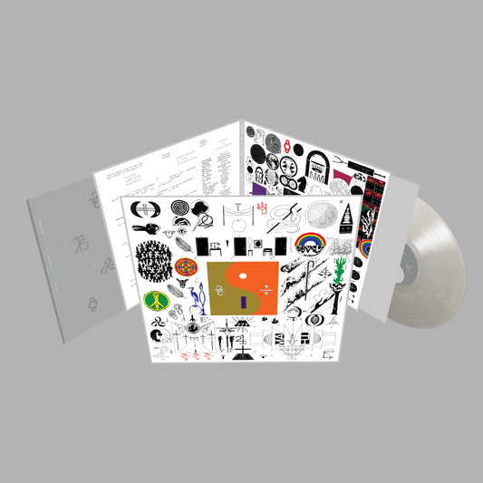 Image of Front Cover of LP - NEW/NEW - BON IVER, 22, A Million (10th Anniversary Edition) (Jagjaguwar; JAG300LP-C1-V1, UK 2026 Reissue, Gatefold, 12 Page Booklet, Lyric Book, , Frosted Silver Vinyl with Alternative Artwork), , 10th anniversary edition of Bon Iver’s third studio album, 22, A Million. Originally released in 2016, the album marked a major shift towards fractured electronics, pitch-shifted vocals and dense layers of sound. This anniversary edition includes new alternative artwork and an additio