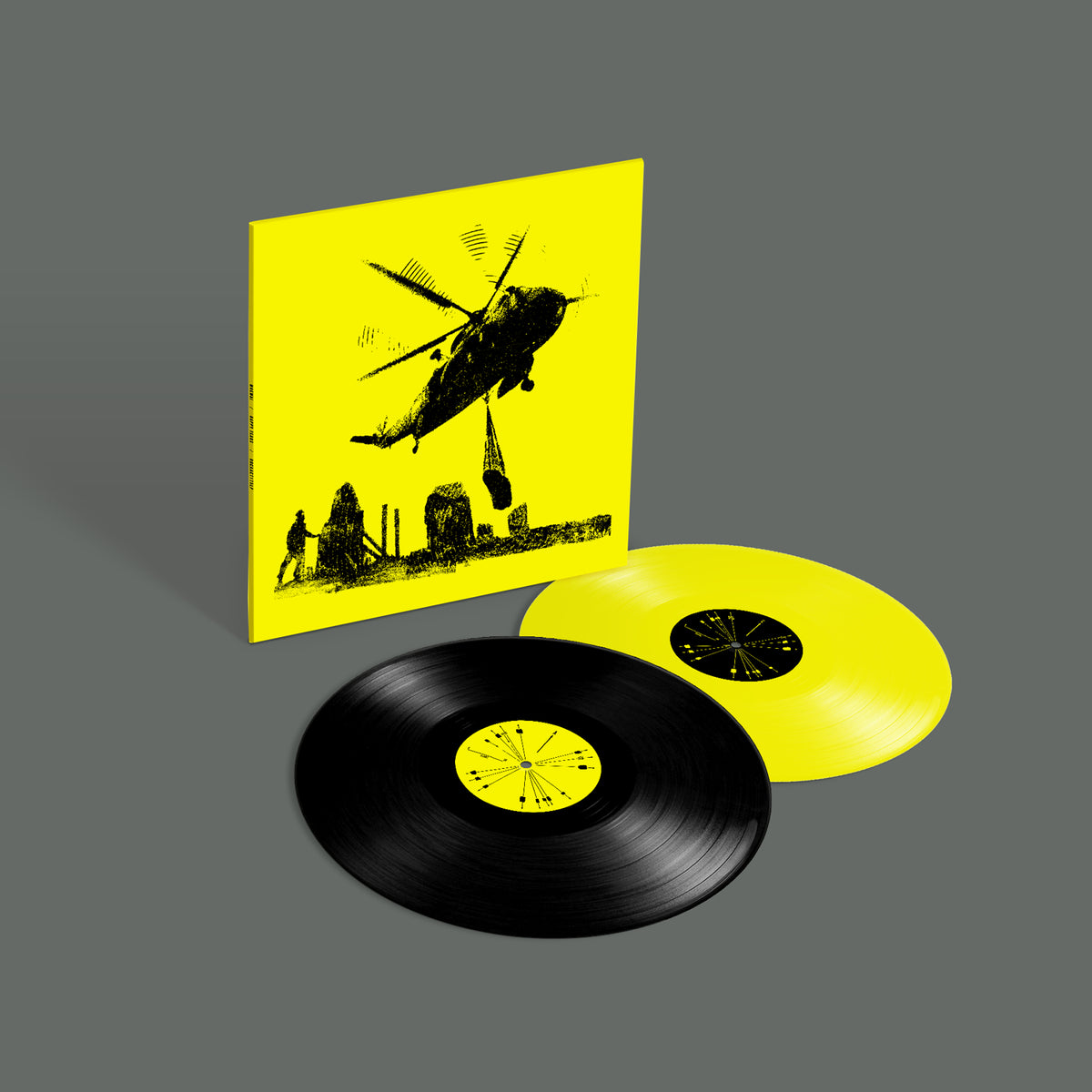 Image of Front Cover of 2xLP - NEW/NEW - MOGWAI, Happy Tears (Rock Action Records; ROCKACT175LP, UK 2027, Black and Yellow Vinyl), , Mogwai release this new 30-year, career-spanningcompilation. As with their debut single ‘Tuner’ in 1996,Happy Tears is being released via the band’s self-ownedand run record label Rock Action Records, alsocelebrating its 30 year anniversary. The album featuresthe physical release of the incredible dream-come-truepairing of Mogwai and Iggy Pop with the single“Underground