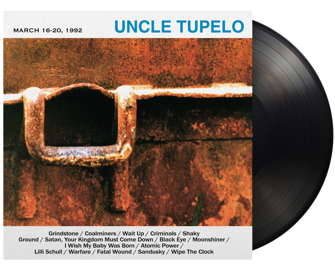 Image of Front Cover of LP - NEW/NEW - UNCLE TUPELO, March 16-20, 1992 (Music On Vinyl; MOVLP1619B, UK 2026 Reissue, 180g Audiophile Black Vinyl), , Uncle Tupelo's third studio album, recorded over five days in March 1992 and produced by R.E.M. guitarist Peter Buck. The largely acoustic record combines original songs with traditional folk material. Reissued on 180g black vinyl. - 9417378C